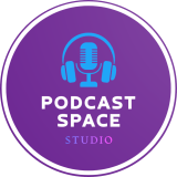 logo podcast space